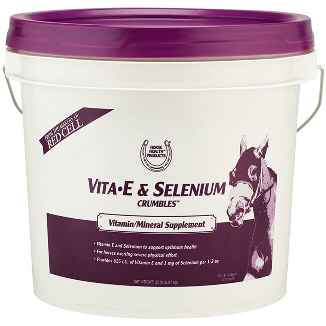 Horse Health Vita E & Selenium Crumbles - 20lb image number null
