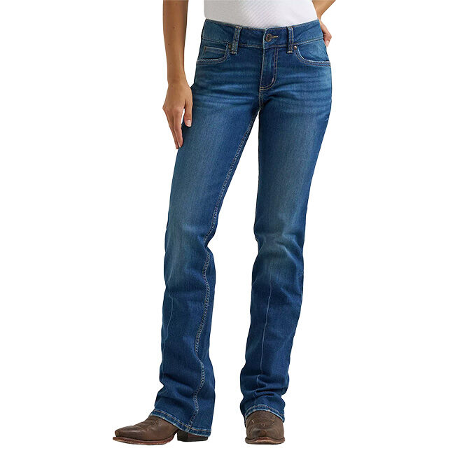 Wrangler Women's Retro Mae Mid-Rise Bootcut Jeans - Vivianna image number null