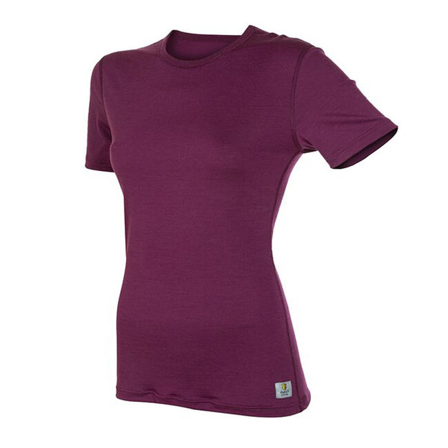 Janus Women's Lightwool Tee Shirt - Berry image number null