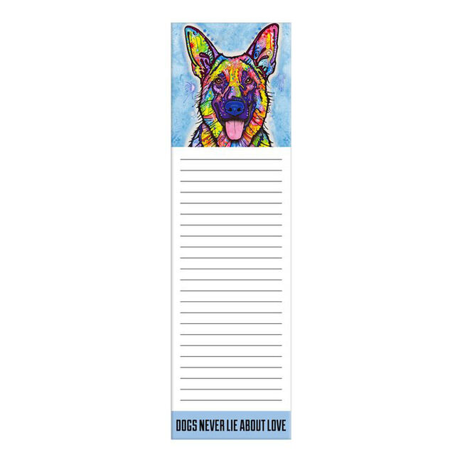 Wellspring Gift Dogs Never Lie List Pad image number null