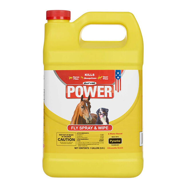 Durvet Power Fly Spray & Wipe image number null
