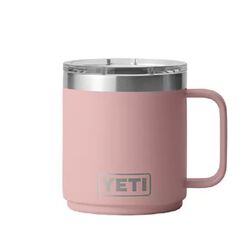 YETI 10 oz Stackable Mug with Magslider Lid - Sandstone Pink - Sandstone Pink