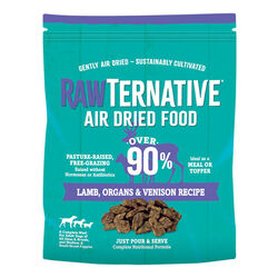 Grandma Mae's RawTernative Air-Dried Dog Food - Lamb, Organs & Venison Recipe