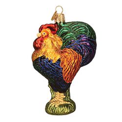 Old World Christmas Ornament - Heirloom Rooster