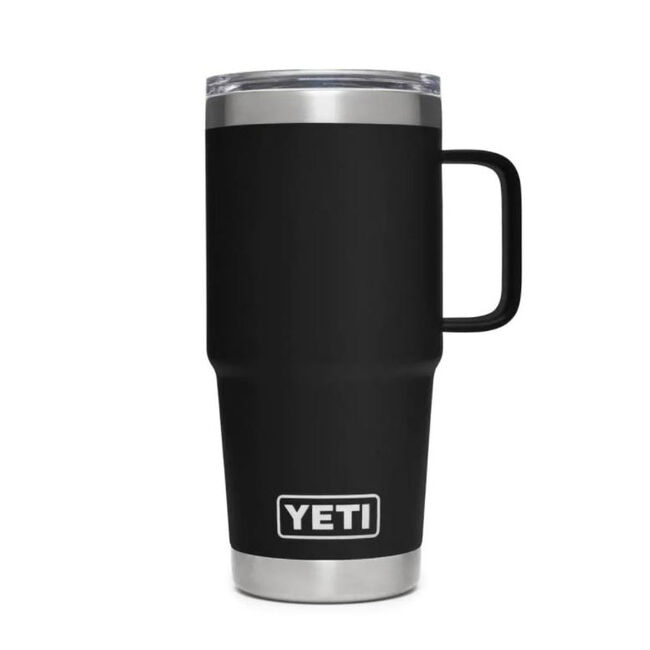 YETI Steel Rambler Travel Tumbler - Black - 20 oz  image number null
