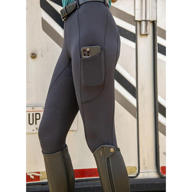 FITS Women's TechTread Full Seat Pull-On Breech - Black - Closeout image number null