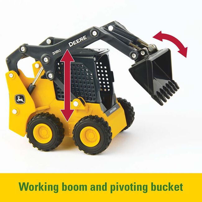 TOMY John Deere 1:32 Scale Round Bale Haying Set image number null