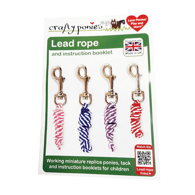 Crafty Ponies Toy Lead Rope - Blue image number null