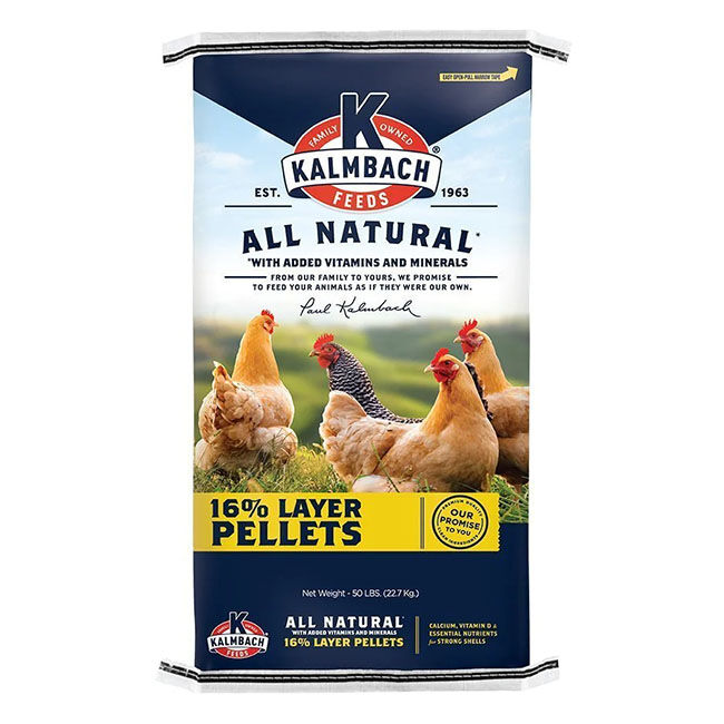 Kalmbach 16% All Natural Layer Pellets image number null