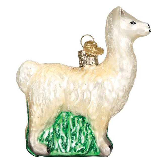 Old World Christmas Llama Ornament image number null