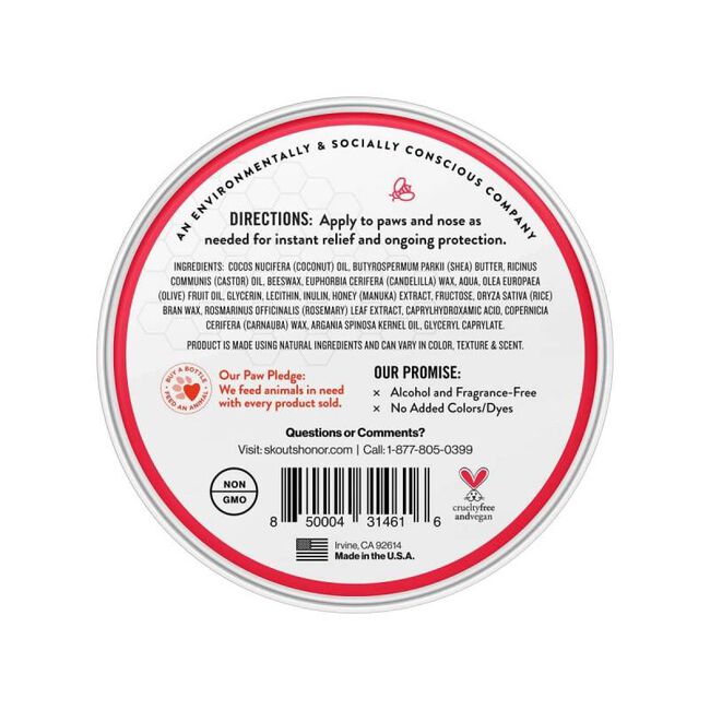 Skout's Honor Prebiotic Pet Balm for Dogs & Cats - 2 oz image number null