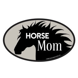Horse Hollow Press "Horse Mom" Oval Sticker