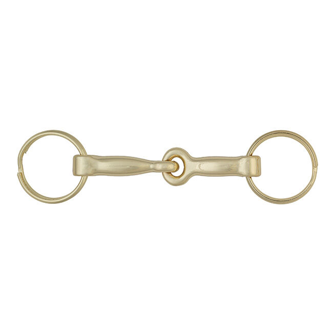 Weaver Equine Snaffle Bit Key Ring - Zinc Over Brass Plate image number null