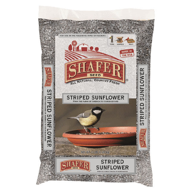Shafer Feed Striped Sunflower Seeds - 25 lb image number null