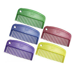 Champion Brush 4" Plastic Mane Comb - Assorted Colors