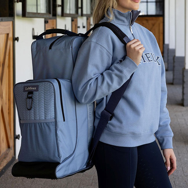 LeMieux Boot & Helmet Bag - Powder Blue image number null
