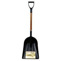 Bullgater Poly Bull Grain/Snow Scoop with Collar - Black