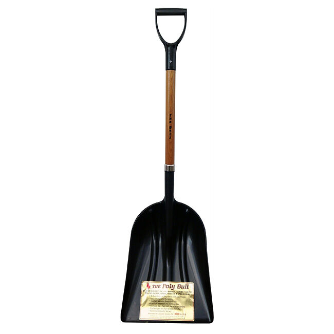 Bullgater Poly Bull Grain/Snow Scoop with Collar - Black image number null