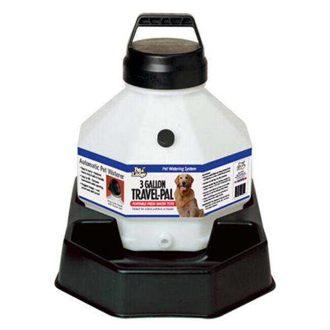 Pet Lodge Travel Pal Pet Waterer - 3-Gallon Capacity image number null