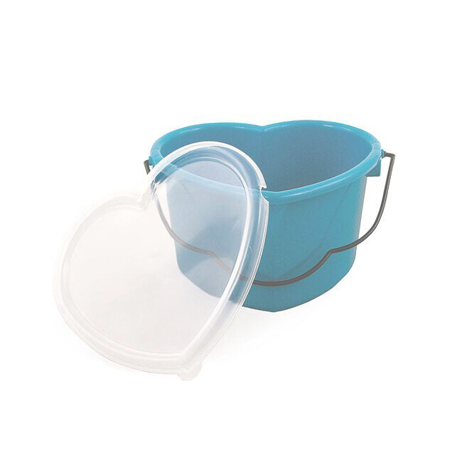 GT Reid 6 Qt Heart Shaped Pail Lid-Clear  image number null