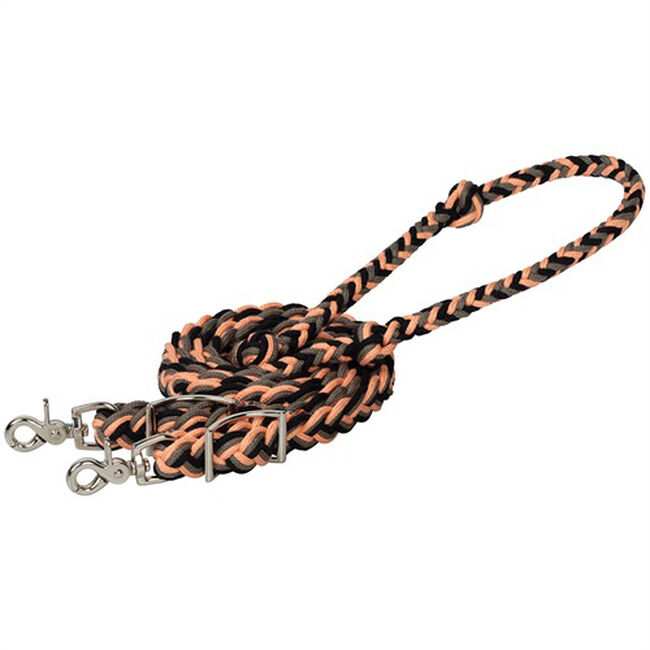 Weaver Equine EcoLuxe Flat Barrel Reins - Closeout image number null