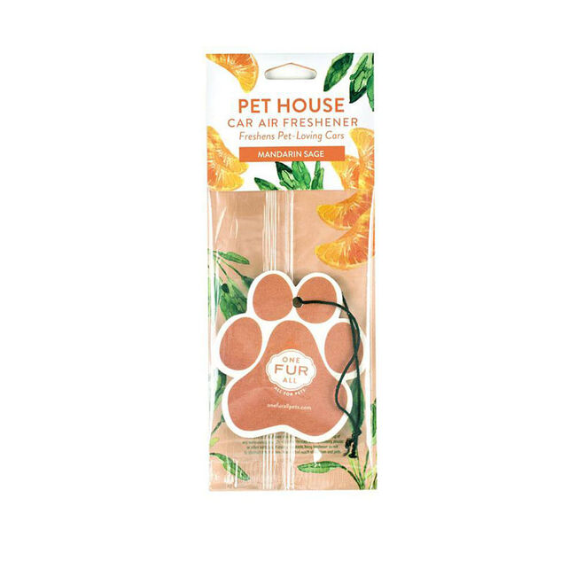 Pet House Candle Mandarin Sage Car Air Freshener image number null