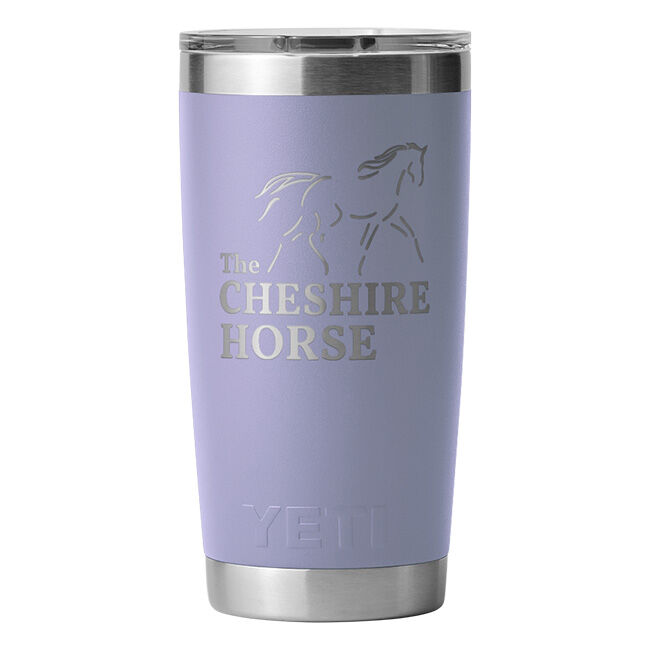 The Cheshire Horse YETI Rambler 20 oz Tumbler - Cosmic Lilac image number null