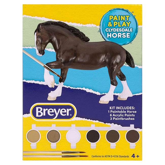 Breyer Stablemates Paint & Play Horse - Assorted Designs image number null