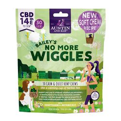 Austin and Kat Bailey's No More Wiggles Chew 14 mg - 10 oz