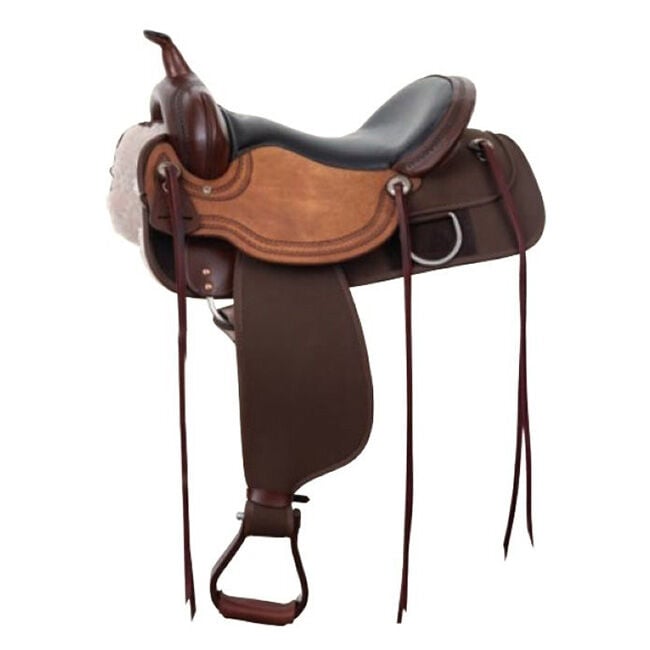 Circle Y High Horse Sky Meadow Trail Saddle - Thumbnail 3