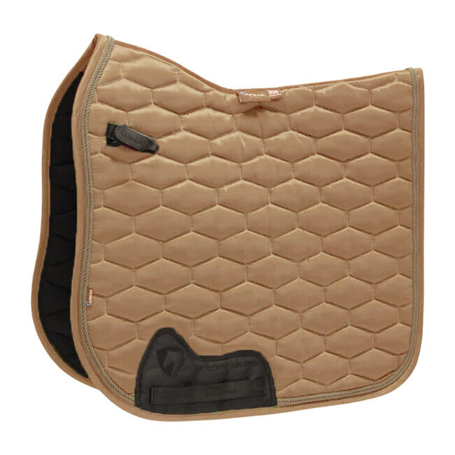 Sottopancia Shires ARMA Per Dressage, Anti-sfregamento, Con Elastico, Marrone