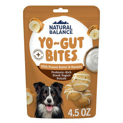 Natural Balance Yo-Gut Bites for Dogs - Peanut Butter & Banana - 4.5 oz