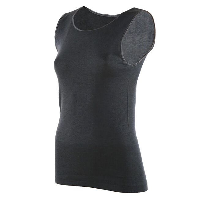 Janus Women's Iris Wool/Silk Blend Tank - Grey image number null