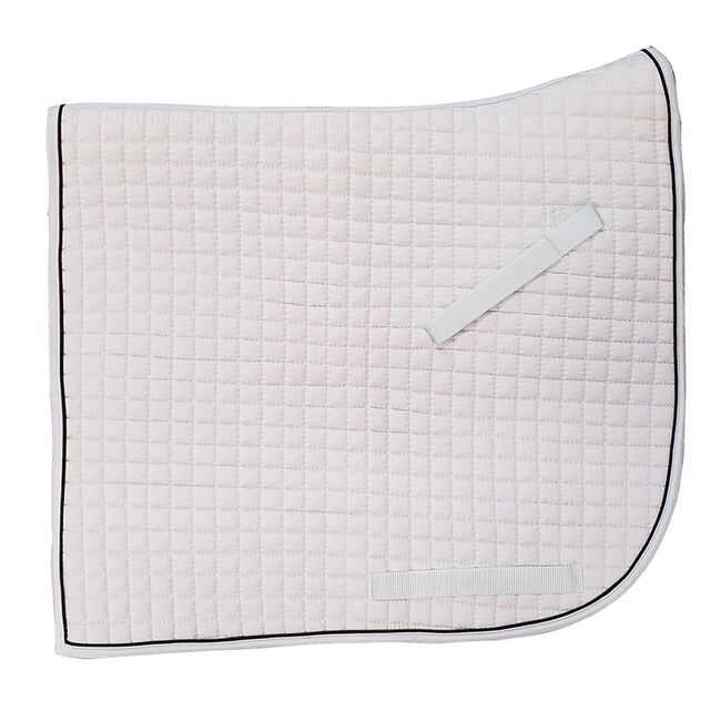 PRI Olympic Dressage Pad - White & Black image number null