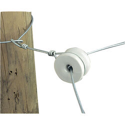 Gallagher Porcelain Reel Insulators - 10-Pack