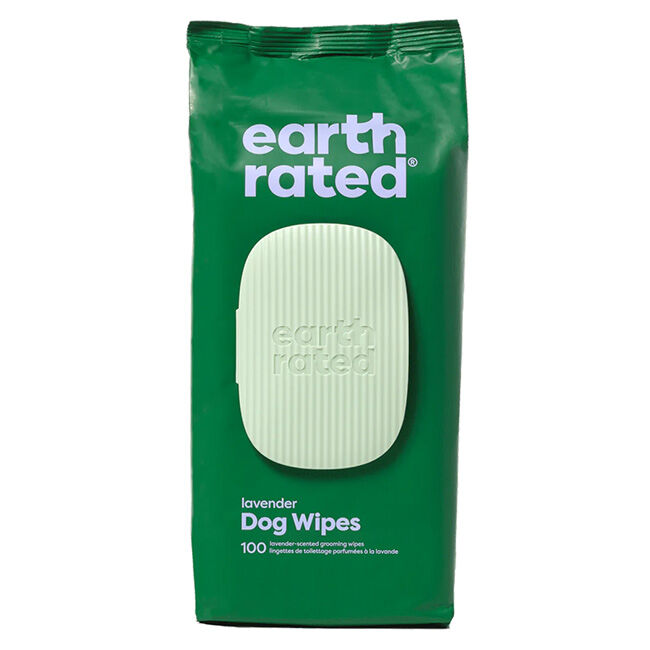 Earth Rated 100 Count USDA Certified BioBased Wipes - Lavender image number null