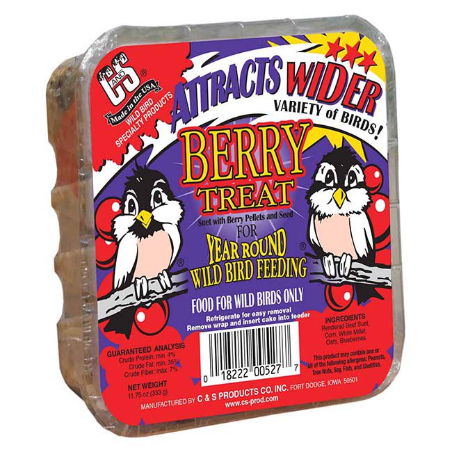 C&S Products Suet - Berry - 11.75 oz image number null