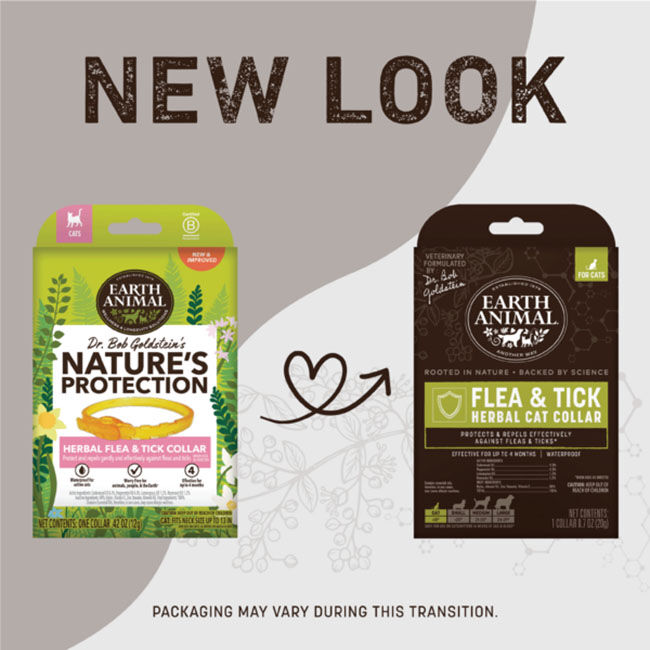 Earth Animal Nature's Protection Flea & Tick Herbal Collar for Cats image number null