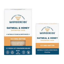 Wondercide Oatmeal & Honey Shampoo Bar for Dogs & Cats