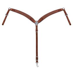 Weaver Austin Contoured Leather Breastcollar