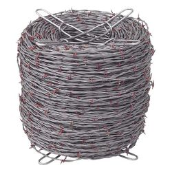 Red Brand 2-Point Galvanized Steel Barbed Wire - 12.5-Gauge x 1320'