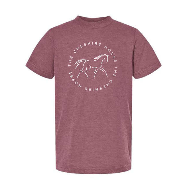 The Cheshire Horse Kids' Round Logo T-Shirt image number null