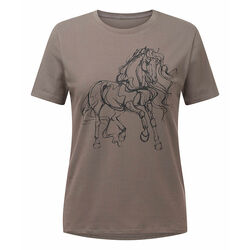 Kerrits Women's Dancing Horse T-Shirt - Mink