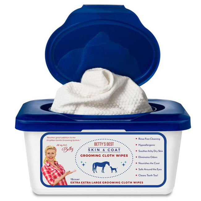 Betty's Best Skin & Coat Cloth Wipes XXL image number null