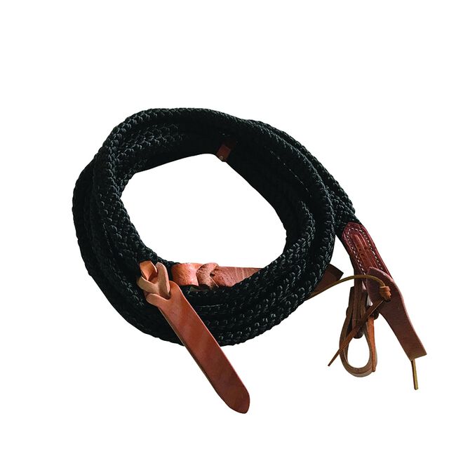 Professional's Choice Schutz Quiet Control Splint Reins - Black image number null