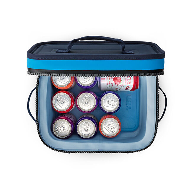 YETI Hopper Flip 12 Soft Cooler - Big Wave Blue image number null