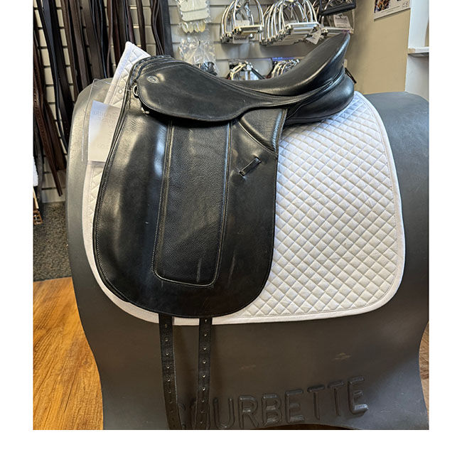 Used Kieffer Rhein AJ Dressage Saddle - 17" image number null