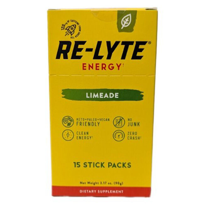 Redmond Life Re-Lyte Energy Sticks - Limeade - 15 Sticks image number null