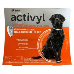 Merck Activyl Protector Band - Flea & Tick Collar for Dogs