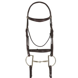 Ovation Breed Bridle Collection Fancy Stitched Raised Padded Bridle